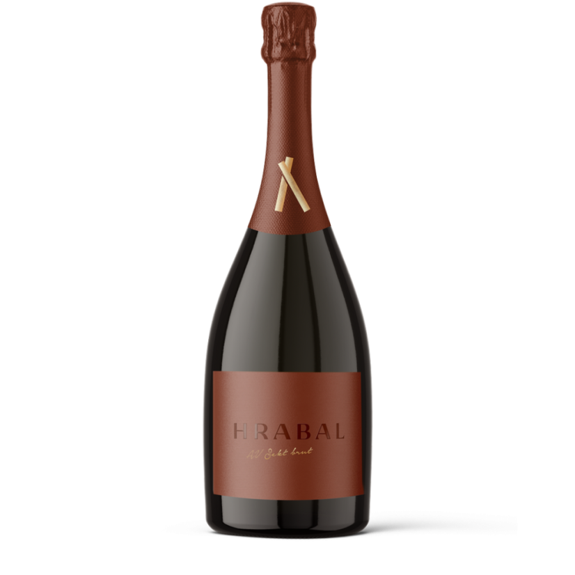 Sekt Brut — Vinařství Hrabal, řada Výjimečnost